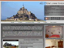 Tablet Screenshot of chambres-horizon.fr